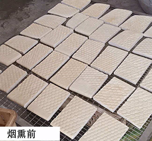 豆干烟熏前图片